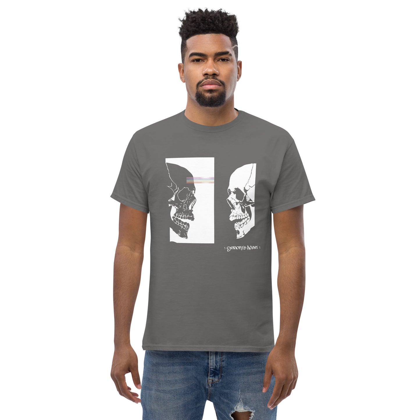 Skull Wave Transference : Entropy's Agent| Classic Men's Tee