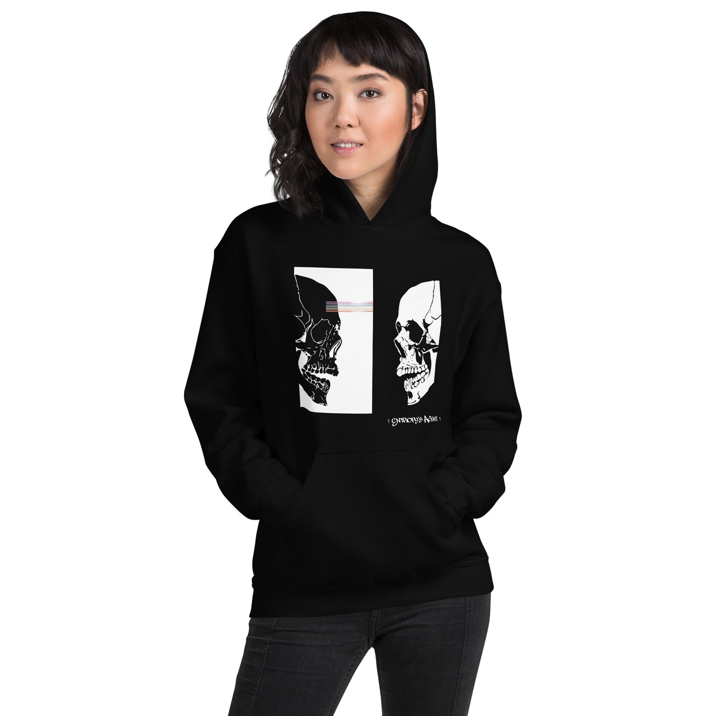 Skull Wave Transference : Entropy's Agent | Classic Unisex Hoodie