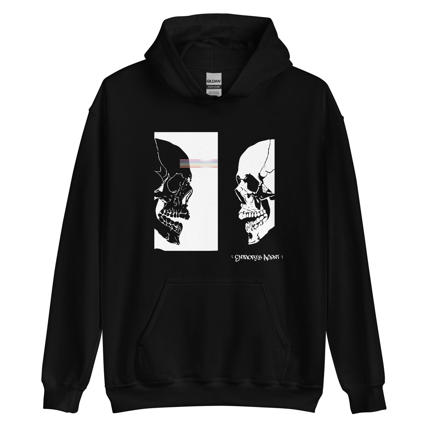 Skull Wave Transference : Entropy's Agent | Classic Unisex Hoodie