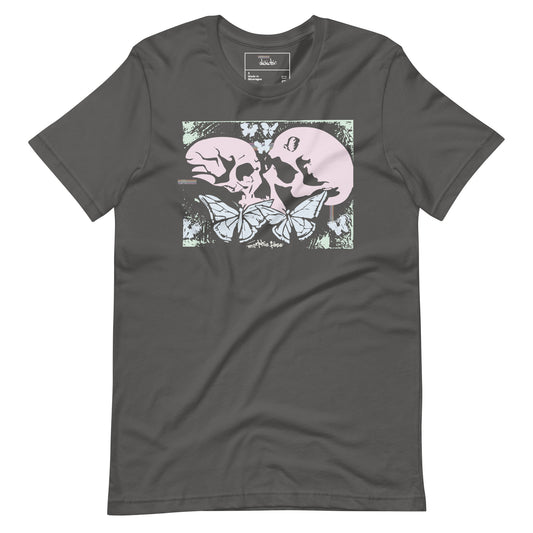 Morphic Faze | Skull and Butterfly Unisex t-shirt for Men and Women